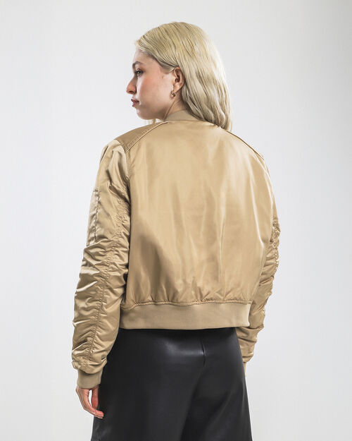 Chamarra Bomber Bolsillos